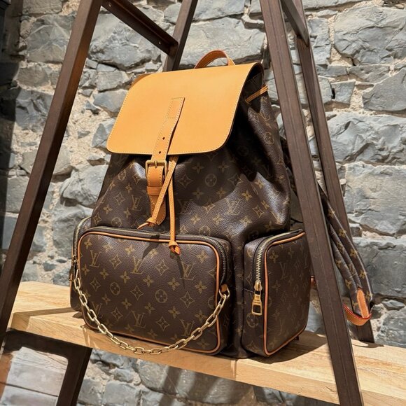 Louis Vuitton 2019 Brown Monogram Trio Backpack - Picture 2 of 16